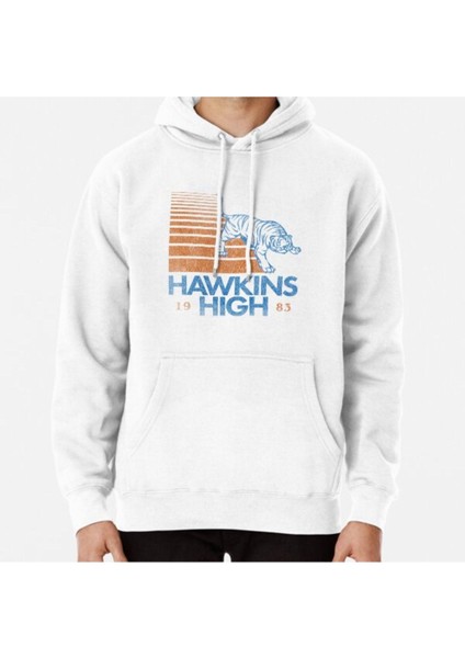 Hawkins High (Stranger Things) Baskılı Sweatshirt