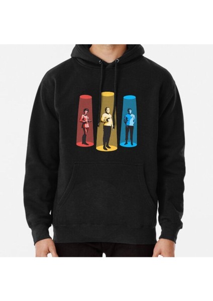 Beam Me Up, Scotty Baskılı Sweatshirt