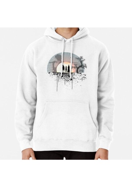Samurai Splatter Baskılı Sweatshirt