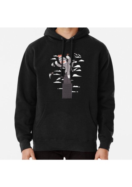 Sock Monkey Just Wants A Friend Baskılı Sweatshirt