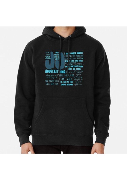 Jj Outer Banks S1 Quotes Baskılı Sweatshirt