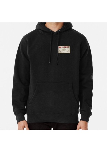Mr. Robot Patch Baskılı Sweatshirt