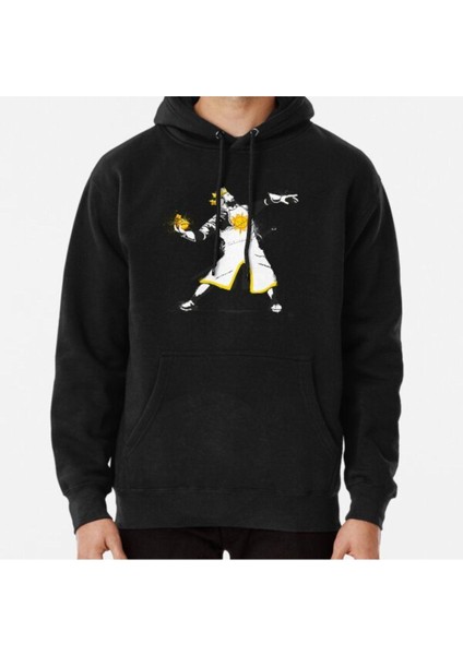 Banksy Python 1-2-5 Baskılı Sweatshirt