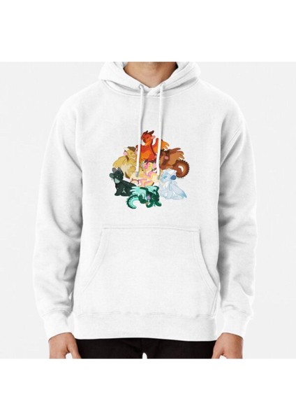 Jade Winglet - Wof Wings Of Fire Baskılı Sweatshirt