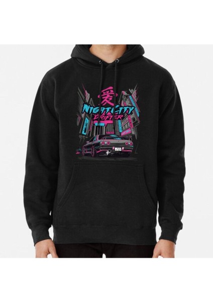 Drifter. Skyline R32 Gtr Nissan Baskılı Sweatshirt