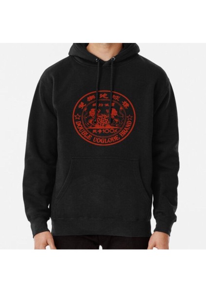 Double Uoglobe Brand Baskılı Sweatshirt