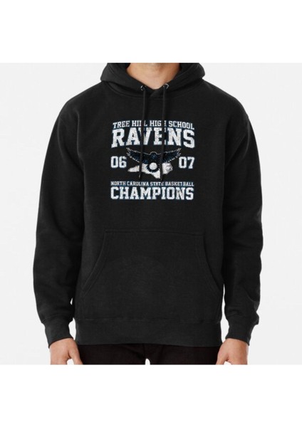 Thhs Ravens State Basketball Champions Baskılı Sweatshirt
