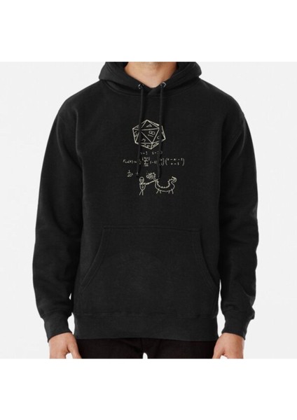 The Science Of 20 Sided Dice. Baskılı Sweatshirt