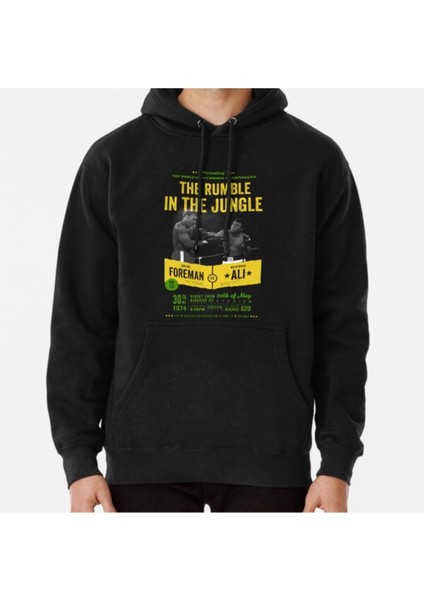 Ali Vs Foreman Rumble In The Jungle Baskılı Sweatshirt