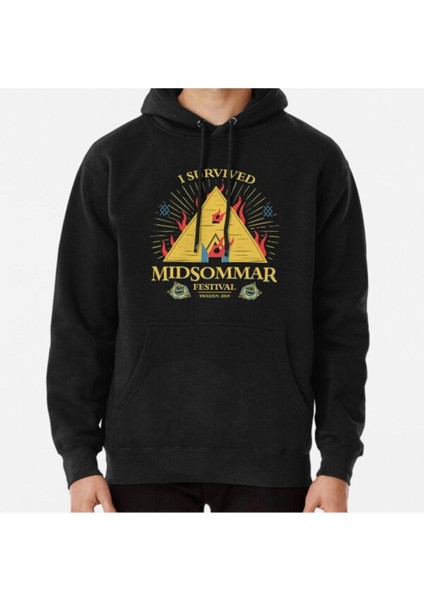 Sacrifice - Midsommar Festival Baskılı Sweatshirt