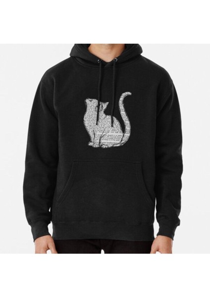 Books And Cats And Books And Cats Baskılı Sweatshirt