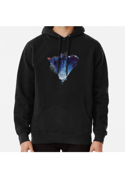 Near To The Edge Baskılı Sweatshirt