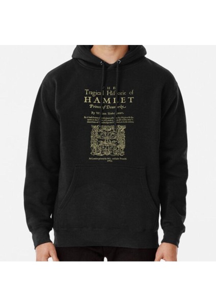 Shakespeare, Hamlet. Dark Clothes Version. Baskılı Sweatshirt