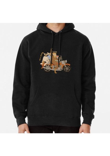 Fantastic Mr Motorcycle Baskılı Sweatshirt