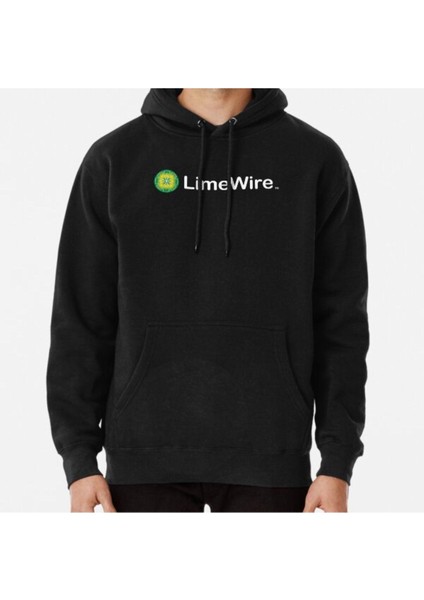 Lımewıre Lıme Wıre - Logo Of Now Defunct 00's Company Baskılı Sweatshirt