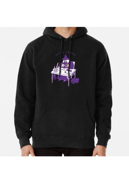 Witch Crafts Baskılı Sweatshirt