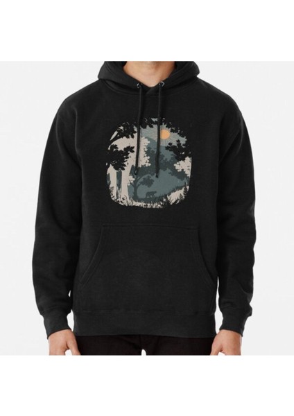 Spotted A Bear Baskılı Sweatshirt