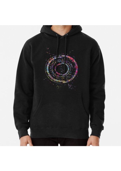 Genomics, Science, Science Art, Dna, Dna Print, Watercolor Dna Baskılı Sweatshirt