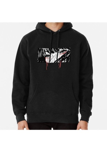 Crying Girl Baskılı Sweatshirt