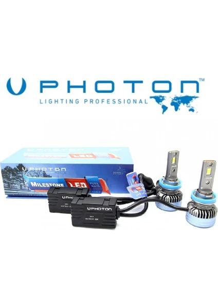 H11 LED Xenon Photon Mılestone KATANA YENİ SERİ  Oto Ampulü