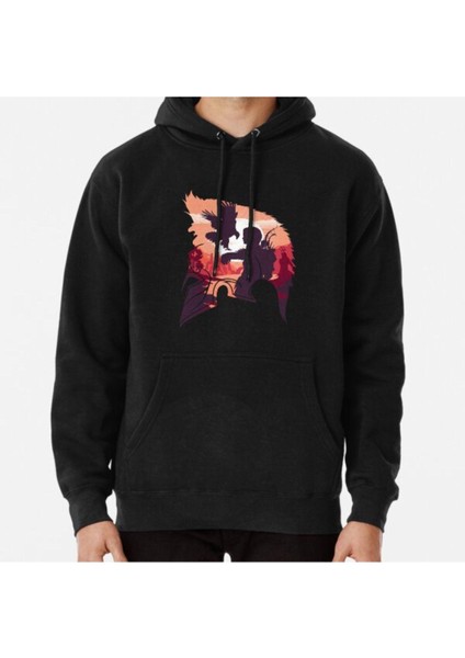 Eagle Bearer Warrior Baskılı Sweatshirt