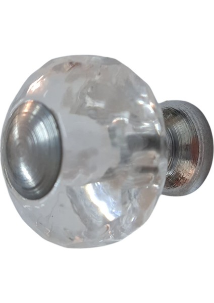 Kristal Kulp Krom Ayak 30 mm Kulp / 5 Adet