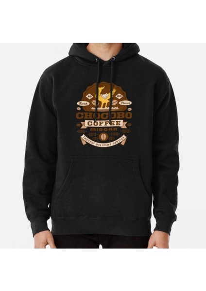 Chocobo Coffee Vintage Baskılı Sweatshirt