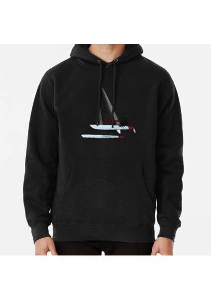 Catamaran Baskılı Sweatshirt