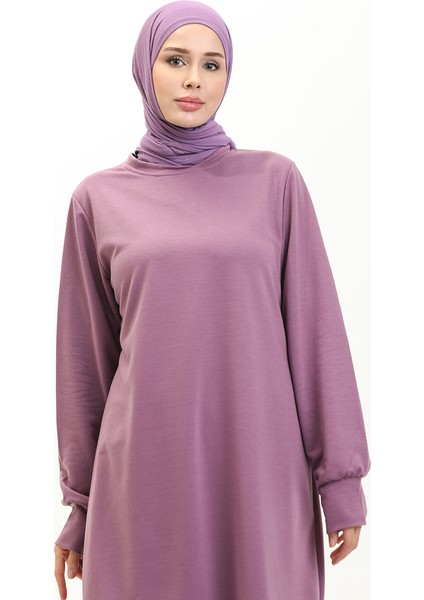 Iki Ip Tunik Pantolon Ikili Takım 0044-21 Lila modelleri