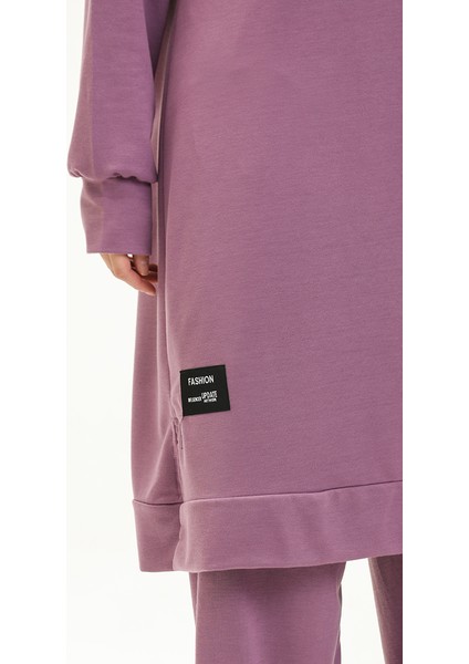 Iki Ip Tunik Pantolon Ikili Takım 0044-21 Lila fırsatları