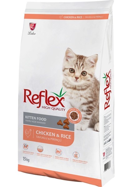 Kitten Tavuklu Yavru Kedi Maması 15 kg ( Yeni Paket Yeni Üretim ) fırsatları