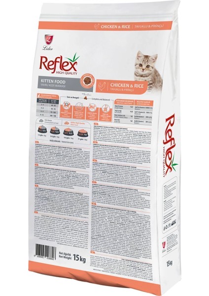 Kitten Tavuklu Yavru Kedi Maması 15 kg ( Yeni Paket Yeni Üretim ) indirimleri