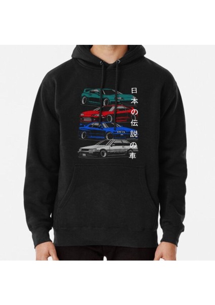 Jdm Legends Baskılı Sweatshirt