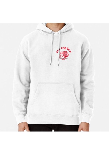 Eat The Rich Doner Döner Kebab Karl Marx Socialist Hasan Piker Baskılı Sweatshirt