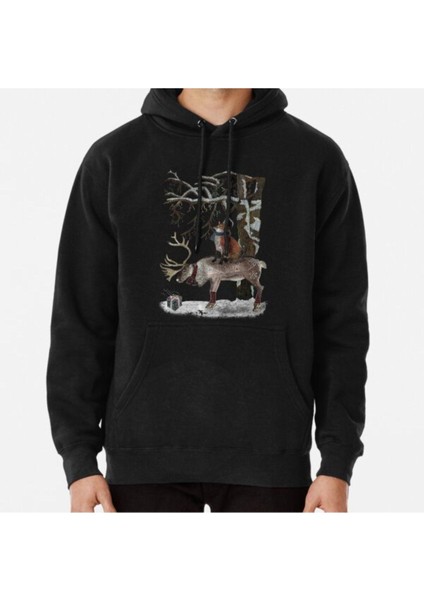 Cozy Winter Woodland Baskılı Sweatshirt
