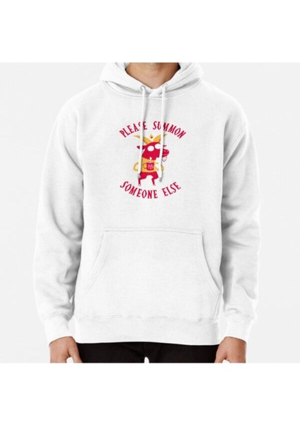 Summon Someone Else Baskılı Sweatshirt