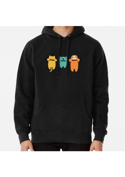 Hang In There Baskılı Sweatshirt