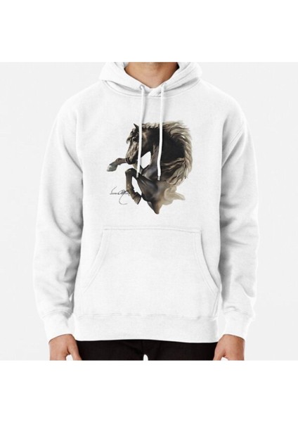 Black Fury (Cut-Out) Baskılı Sweatshirt