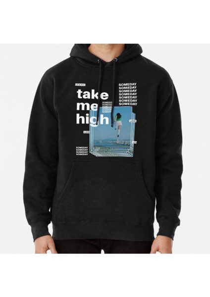 Hi High! Baskılı Sweatshirt