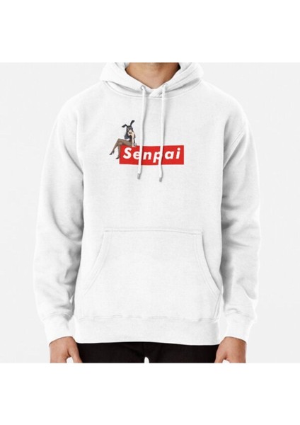 Bunny Senpai Baskılı Sweatshirt