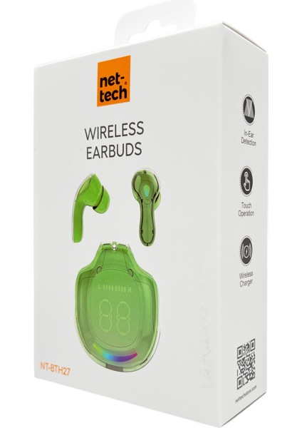 NT-BTH27 Kaıyu Kulakiçi Bluetooth Kulaklık