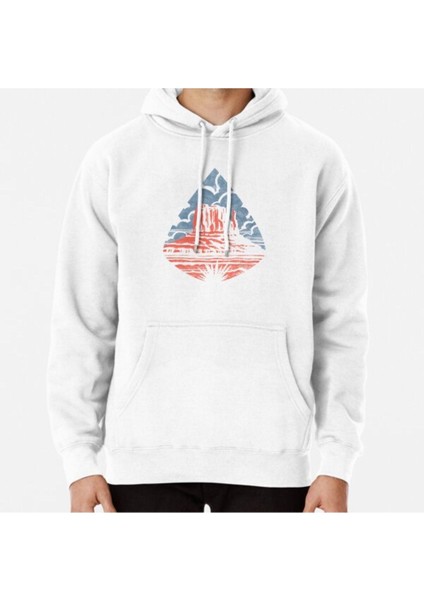 Monument Valley Baskılı Sweatshirt