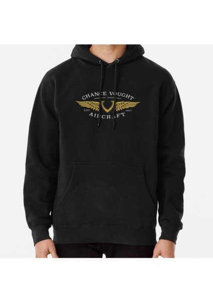 Chance Vought Aircraft Baskılı Sweatshirt