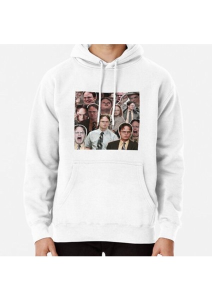 Dwight Schrute - The Office Baskılı Sweatshirt
