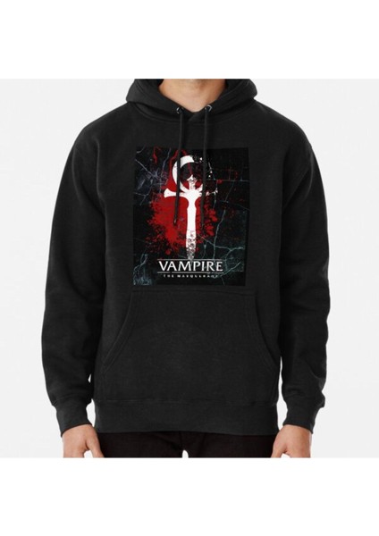 Vampire: The Masquerade Baskılı Sweatshirt