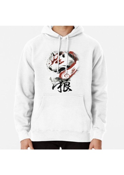 Wolf Baskılı Sweatshirt