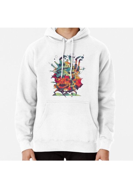 Moving Castle Baskılı Sweatshirt