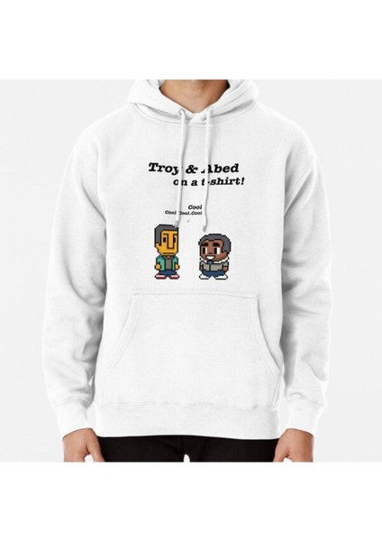 Troy And Abed · Community · Tv Show Baskılı Sweatshirt