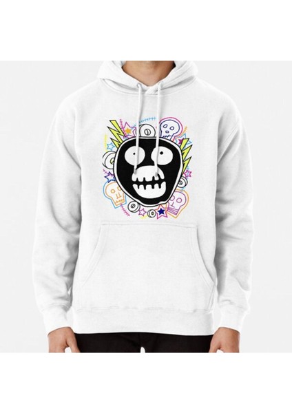 The Mighty Boosh Logo Baskılı Sweatshirt