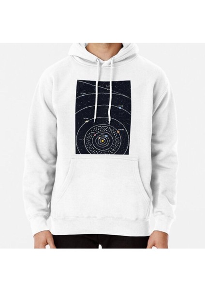 Solar System Baskılı Sweatshirt